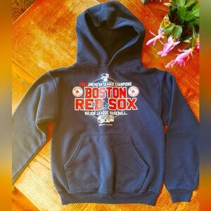Boston Red Sox 2007 American League Championship hoodie, kids size M 10/12
